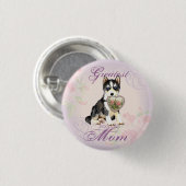 Husky Heart Mama Button (Vorne & Hinten)