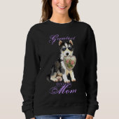 Husky Heart Mama Sweatshirt (Vorderseite)