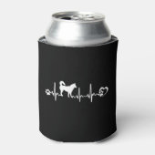 Husky Heartbeat Dosenkühler (Kanne Vorderseite)