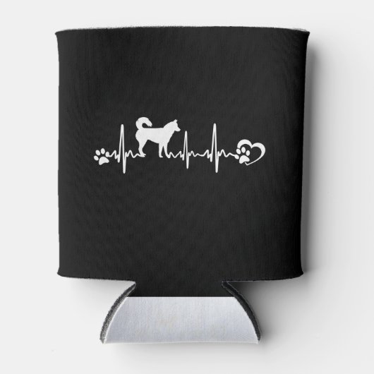 Husky Heartbeat Dosenkühler (Vorderseite)