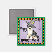 Husky Hexch Magnet (Vorderseite/Rückseite)