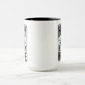 Husky-Holiday-Hustle-Abzeichen Tasse (Zentrum)