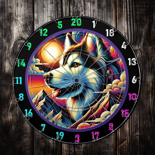 Husky Horizon Game Room Essential Dartscheibe