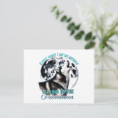 Husky Howl Postcard Postkarte (Stehend Vorderseite)