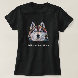Husky-Hund-Design-T-Shirt T-Shirt