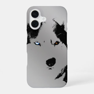 Husky-Hund-iPhone-Hüllen Husky Malamute Mobiltelef iPhone 16 Hülle