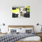 Husky-Hund Leinwanddruck (Insitu (Schlafzimmer))