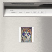 Husky Hund! Magnet (In Situ (Geschirrspüler))