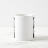 Husky-Hundeporträt Kaffeetasse (Mittel)