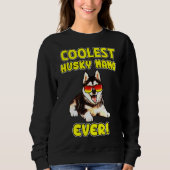 Husky Husky Mama Sweatshirt (Vorderseite)