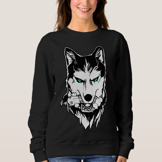 Husky Husky Wolf Sweatshirt (Vorderseite)