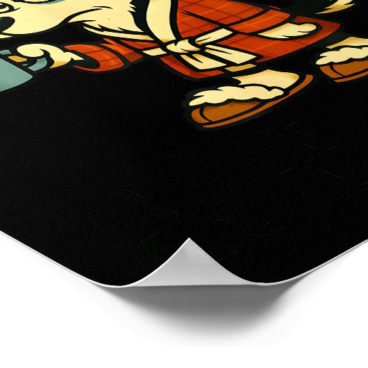 Husky I Think I'm Emotionally Constipated I Haven' Poster (Ecke)