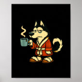 Husky I Think I'm Emotionally Constipated I Haven' Poster (Vorne)