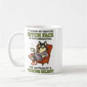Husky I'm Sorry My Resting Face Is Intimidating Kaffeetasse (Links)