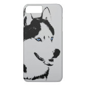 Husky iPhone 7 Fall Sibirische Husky Malamute Hüll Case-Mate iPhone Hülle (Rückseite)