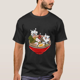 Husky Japanisch Ramen Kawaii Funny Dog Geschenk T-Shirt