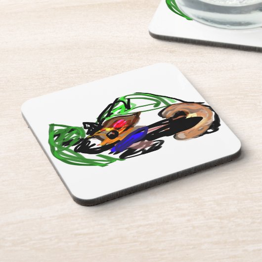 Husky joy getränkeuntersetzer (Linke Seite)