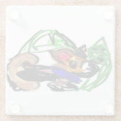 Husky joy glasuntersetzer (Rückseite)