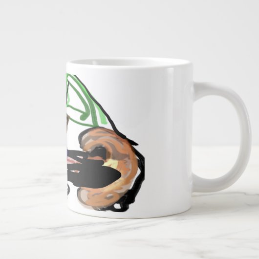 Husky joy Jumbo-Tasse (Rechts)