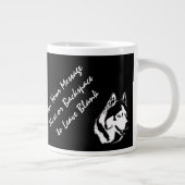Husky Jumbo Tasse Sibirischer Husky Cup Personalis (Rechts)