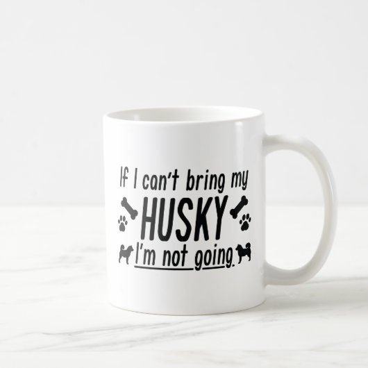 Husky Kaffeetasse (Rechts)