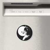 Husky Kühlschrankmagnet Alaskan Sled Dog Magnet /  (In Situ (Geschirrspüler))