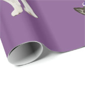 Husky-Kunst-Geschenkpapier Geschenkpapier (Rolleneckpunkt)