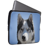 Husky Laptop Case Siberian Husky Eyes Geschenke (Vorne Rechts)