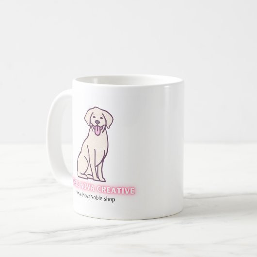 Husky Lector Kaffeetasse (Vorderseite Links)