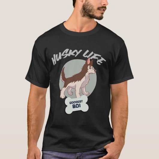 Husky Life T-Shirt (Vorderseite)