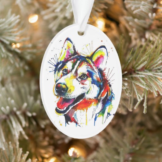 Husky Lover | Christmas Tree Décor Ornament (Baum)