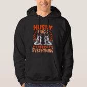 Husky Lover Husky Hugs repariert alles Hoodie (Vorderseite)