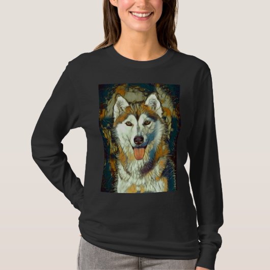 Husky Lover T-Shirt (Vorderseite)