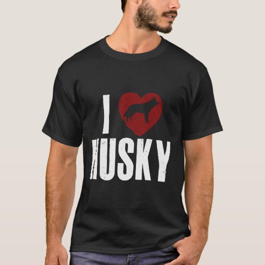 Husky Lover T-Shirt (Vorderseite)