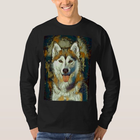 Husky Lover T-Shirt (Vorderseite)