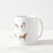 Husky Magic Kaffeetasse (VorderseiteRechts)