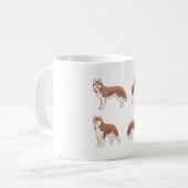 Husky Magic Kaffeetasse (Vorderseite Links)