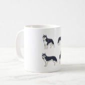 Husky Magic Kaffeetasse (Vorderseite Links)