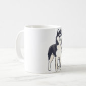 Husky Magic Kaffeetasse (Vorderseite Links)