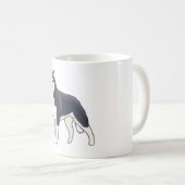 Husky Magic Kaffeetasse (VorderseiteRechts)