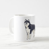 Husky Magic Kaffeetasse (Vorderseite Links)