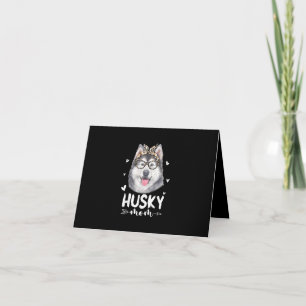 Husky-Mama Dog Lovers Gift Muttertagsgeschenk Dankeskarte