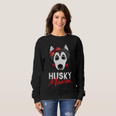 Husky Mama Dog Sweatshirt (Vorne ganz)