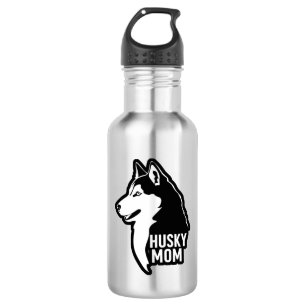 Husky-Mama Edelstahlflasche