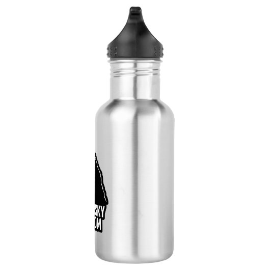 Husky-Mama Edelstahlflasche (Rechts)