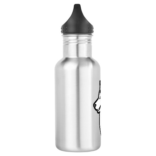 Husky-Mama Edelstahlflasche (Links)