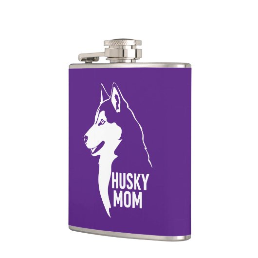 Husky-Mama Flachmann (Links)