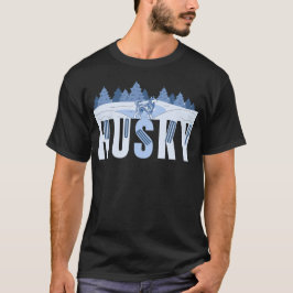 Husky Mama Funny Husky Mama Design T - Shirt