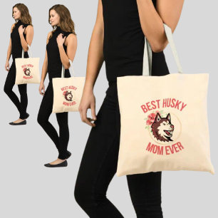 Husky-Mama, Hunde-Mama, Hundegeschenk Tragetasche