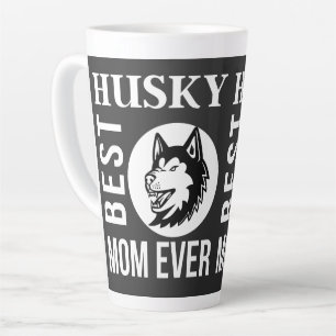 Husky-Mama, Hunde-Mama, Husky-Geschenk Milchtasse
